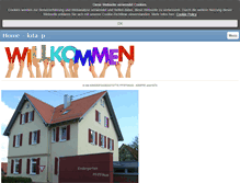 Tablet Screenshot of kita-pfiffikus-jettenburg.de
